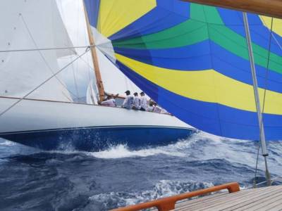 Boatshed BVI tackles Antigua Classic Yacht Regatta