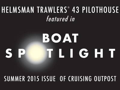 Helmsman 43 Featured in Cruising Outpost