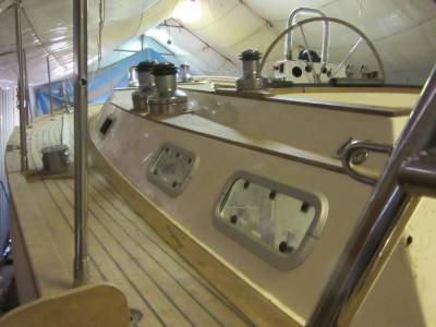 Looking for a project boat? Stunning Majestic 48 needs completing.