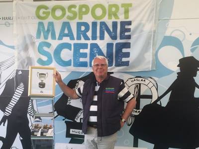 Gosport's youth sailing ambassadors with Gosport Marine Scene
