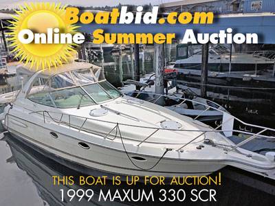 Maxum 330 SCR Up For Auction!