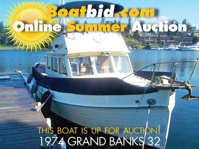 Grand Banks 32 Up For Auction!