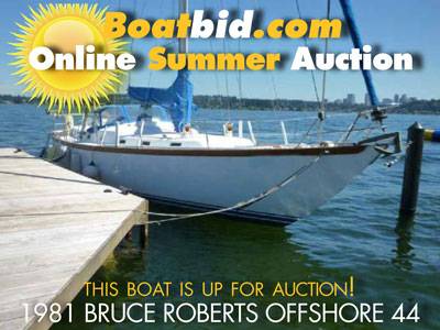 Bruce Roberts Offshore 44 Up For Auction!
