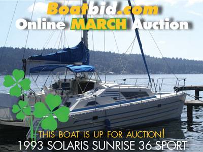 Solaris Sunrise 36 Sport In Boat Auction!