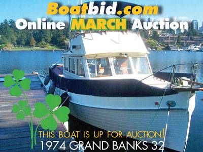 Grand Banks 32 In Boat Auction!