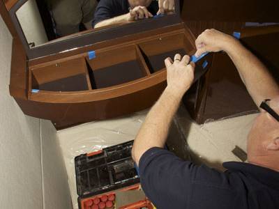 Boatshed Plymouth interviews local marine furniture repairer