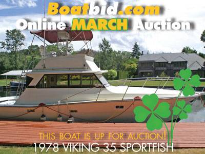 Viking 35 Sportfish In Boat Auction!