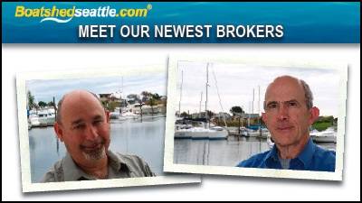 Waterline Boats/Boatshed Seattle welcomes Dirk Nansen and Gary Lazarus