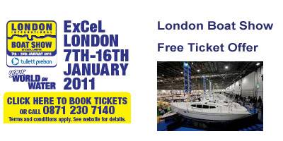Free London Boat Show Tickets