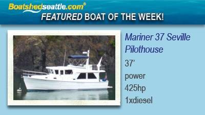 Featured Boat of the Week - Mariner 37 Seville Pilothouse Trawler!