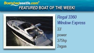 Featured Boat of the Week - Regal 3360 Window Express!
