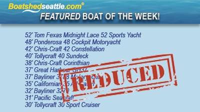 Waterline Boats / Boatshed Seattle Boats for Sale - Recently Reduced!