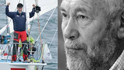 Sir Robin Knox-Johnston is the first man to sail solo, non-stop around the world