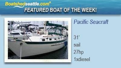 Featured Boat of the Week - Pacific Seacraft Sloop!
