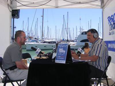 Boatshed Barcelona Interview on 360 Radio boating radio